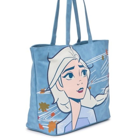 ❄SALE❄ Danielle Nicole FROZEN Elsa Shimmer Tote - Picture 3 of 4